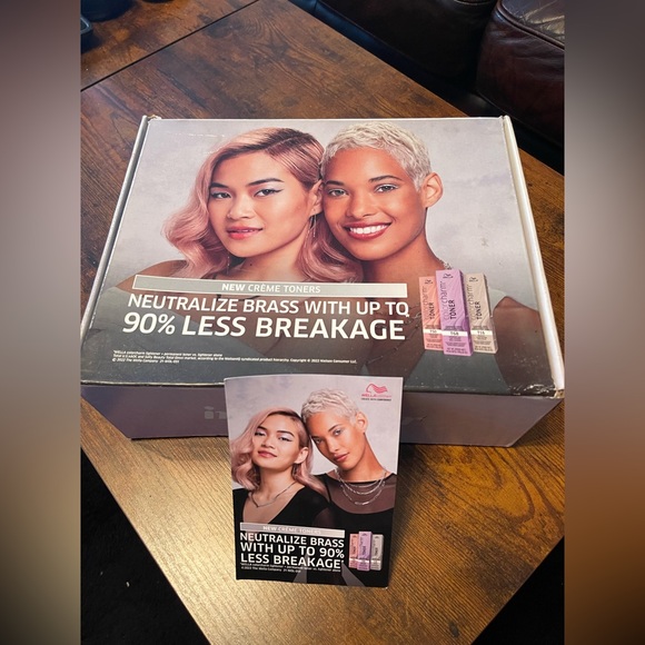 Neutralize Brass Wella Promo Box – Complete Hair Coloring Kit!